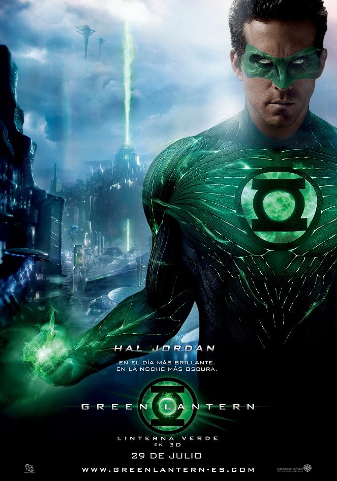 Green Lantern. Linterna verde - Carteles