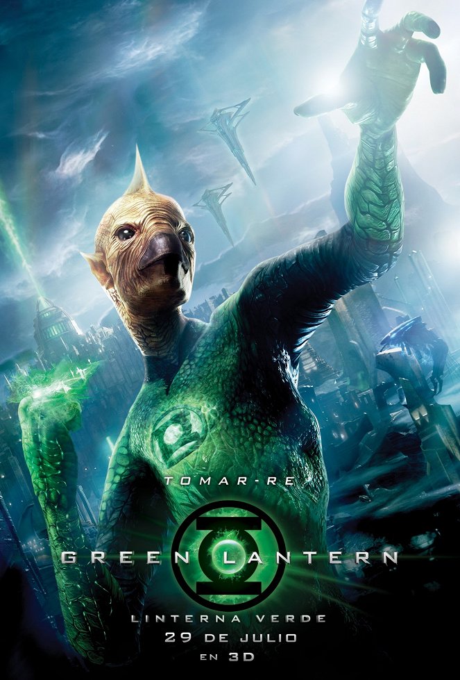 Green Lantern. Linterna verde - Carteles