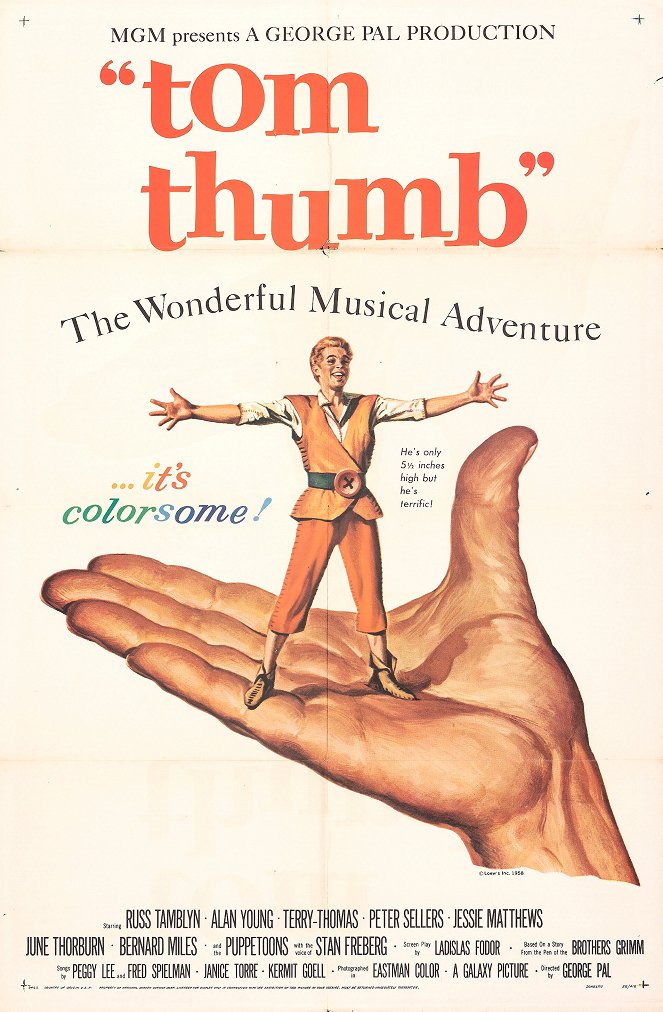 Tom Thumb - Plakátok