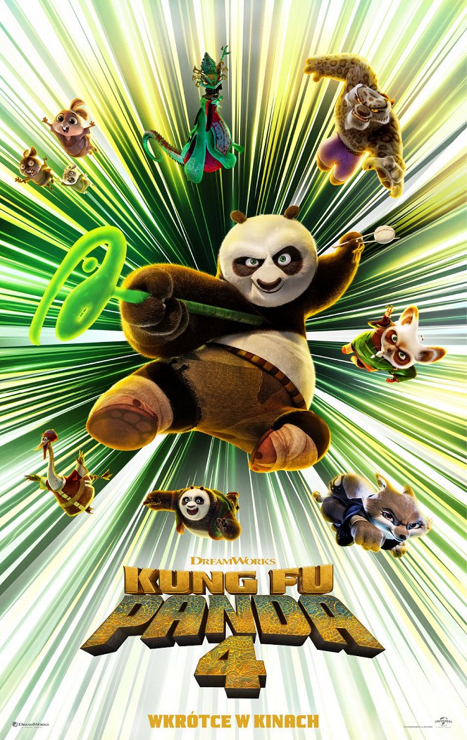 Kung Fu Panda 4 - Plakaty