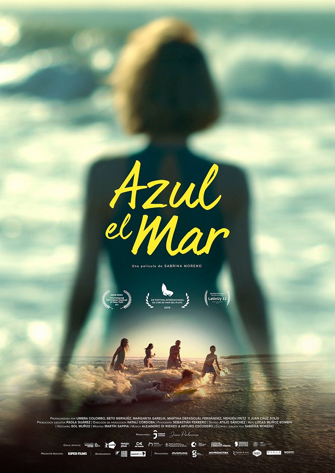 Azul el mar - Carteles