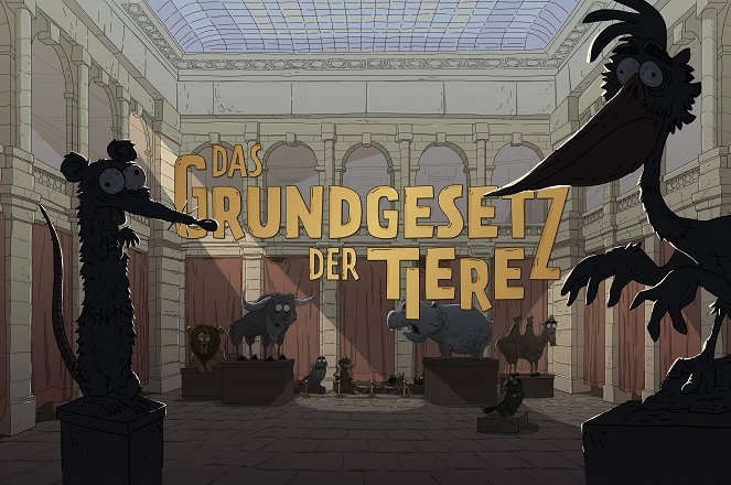 Das Grundgesetz der Tiere - Plakáty