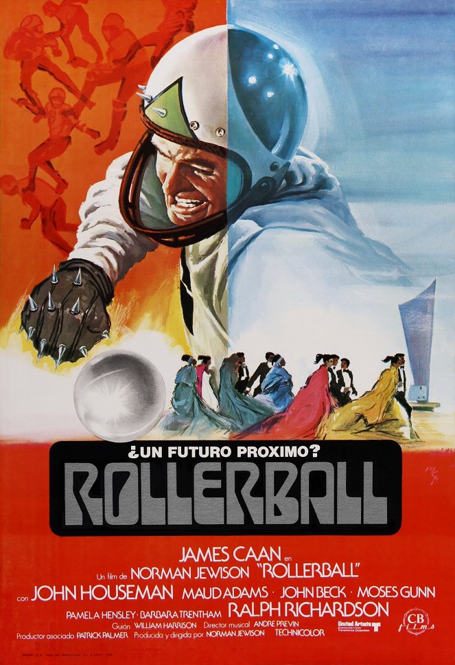 Rollerball, ¿un futuro próximo? - Carteles