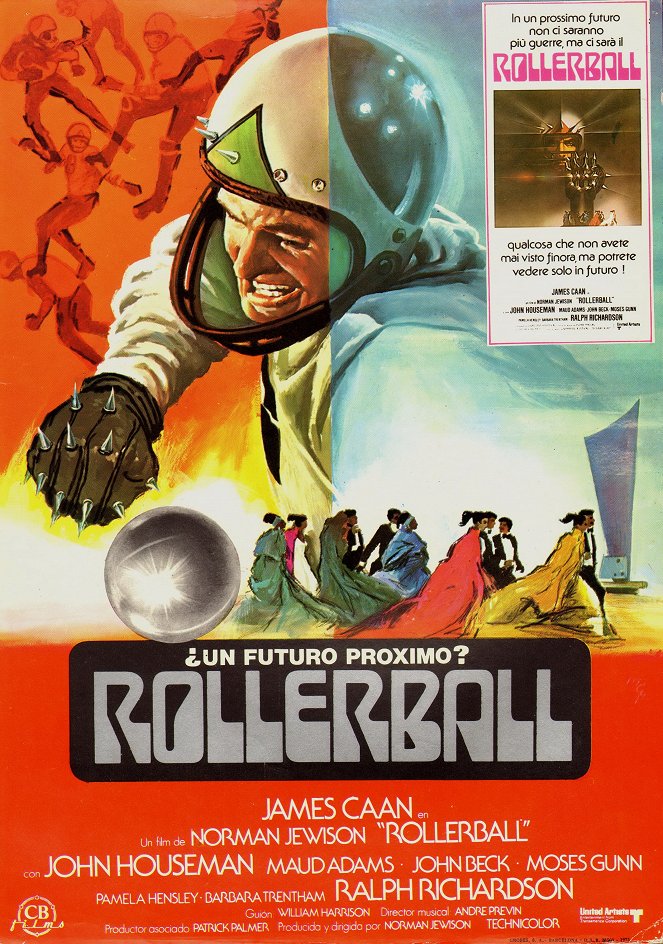 Rollerball, ¿un futuro próximo? - Carteles