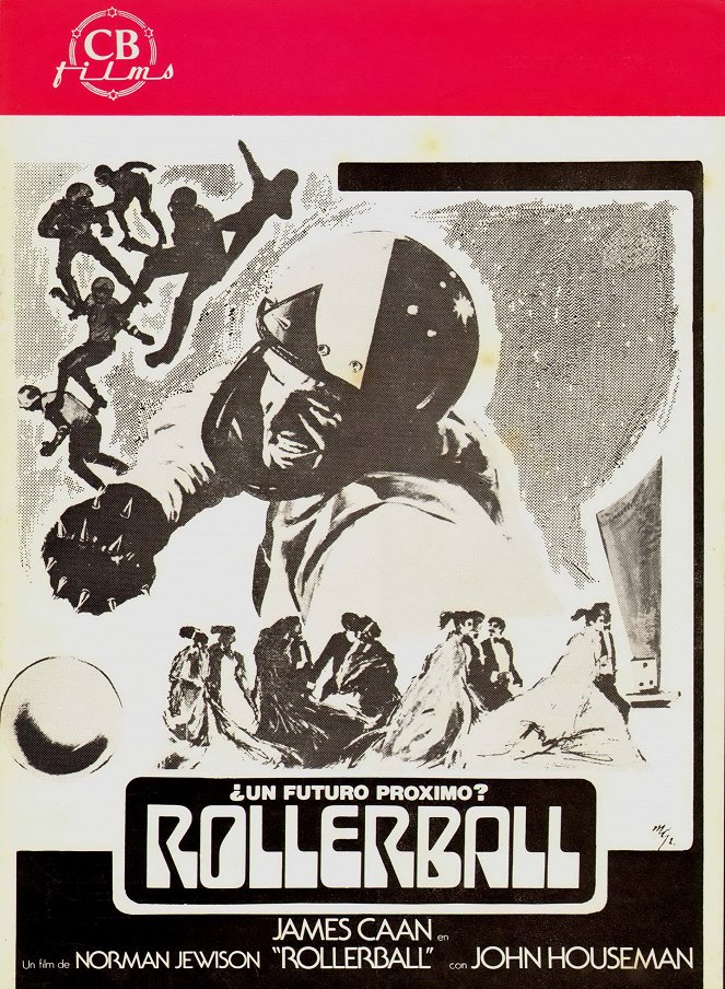 Rollerball, ¿un futuro próximo? - Carteles