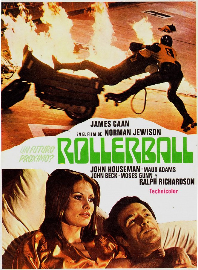 Rollerball, ¿un futuro próximo? - Carteles