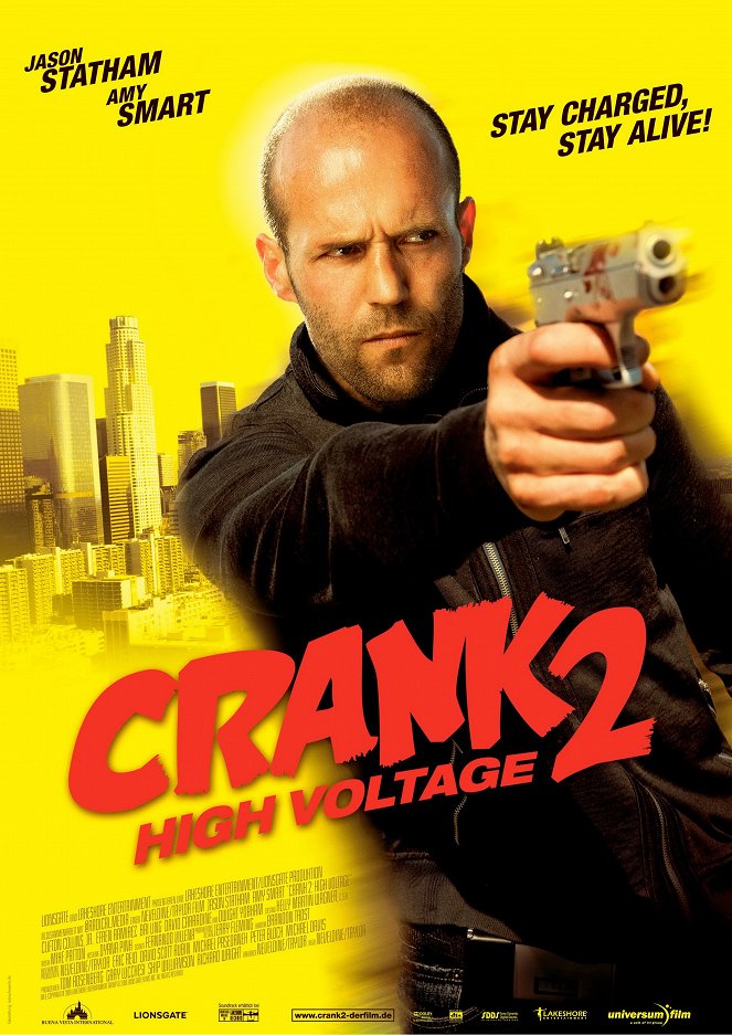 Crank 2: High Voltage - Plakate