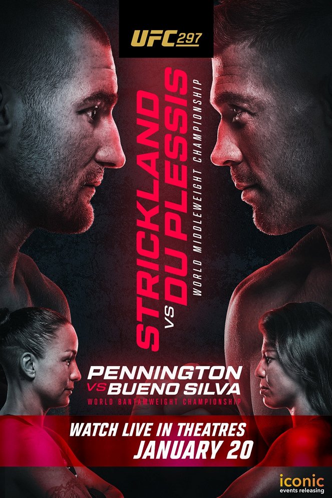 UFC 297: Strickland vs. du Plessis - Plakáty