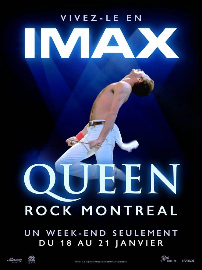 Queen Rock Montreal - Affiches