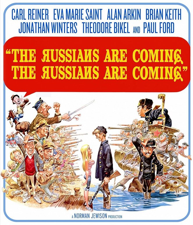 Rusové přicházejí! Rusové přicházejí! - Plagáty