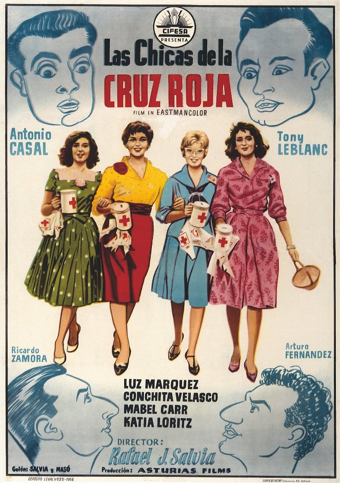 Las chicas de la Cruz Roja - Plakátok