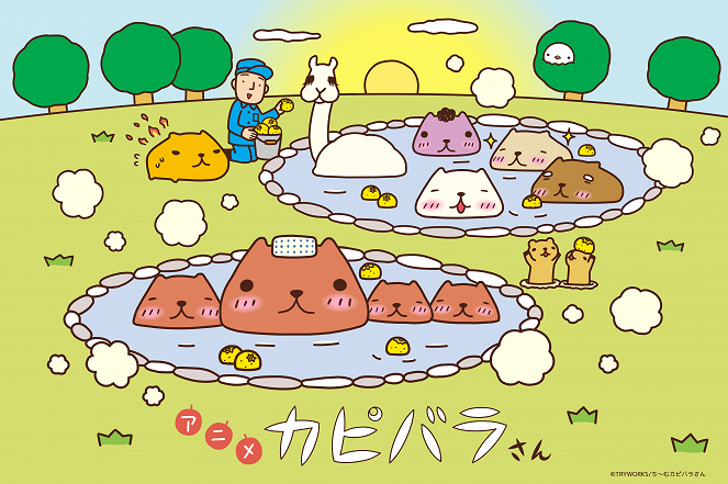 Anime Capybara-san - Carteles