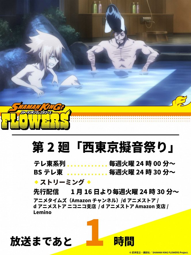Shaman King: Flowers - Nishitokyo Gion Matsuri - Plakate