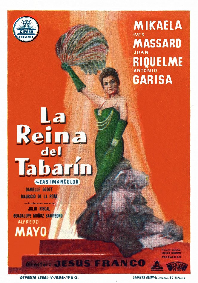 La reina del Tabarín - Plakate