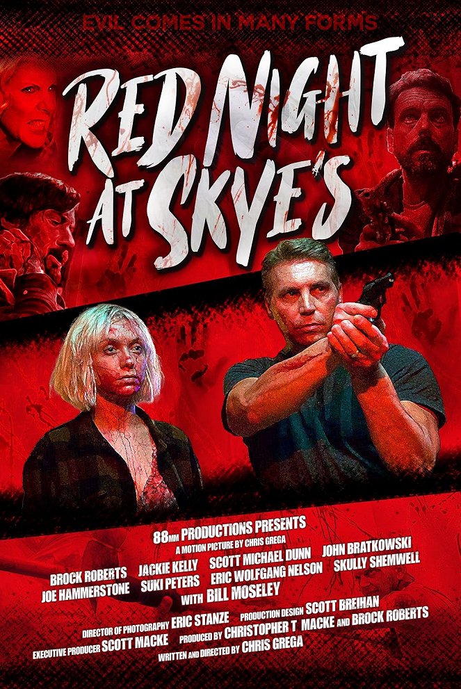 Red Night at Skye's - Affiches