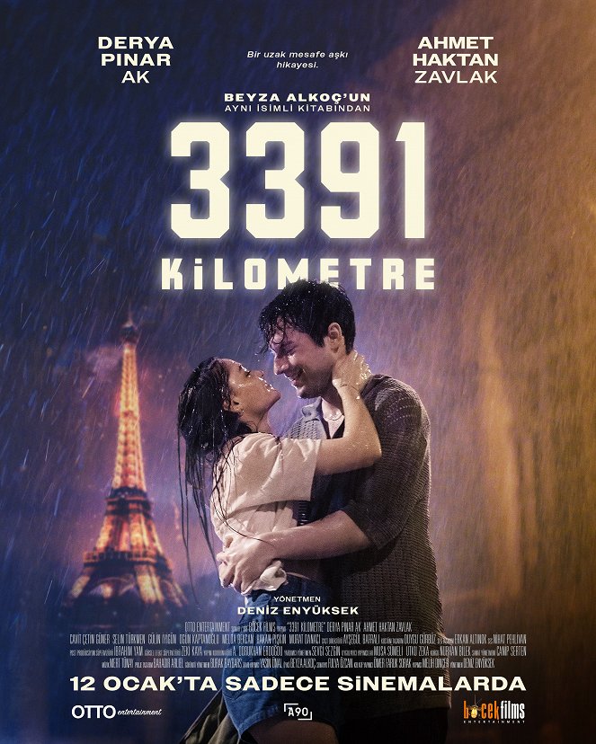 3391 Kilometer - Plakate