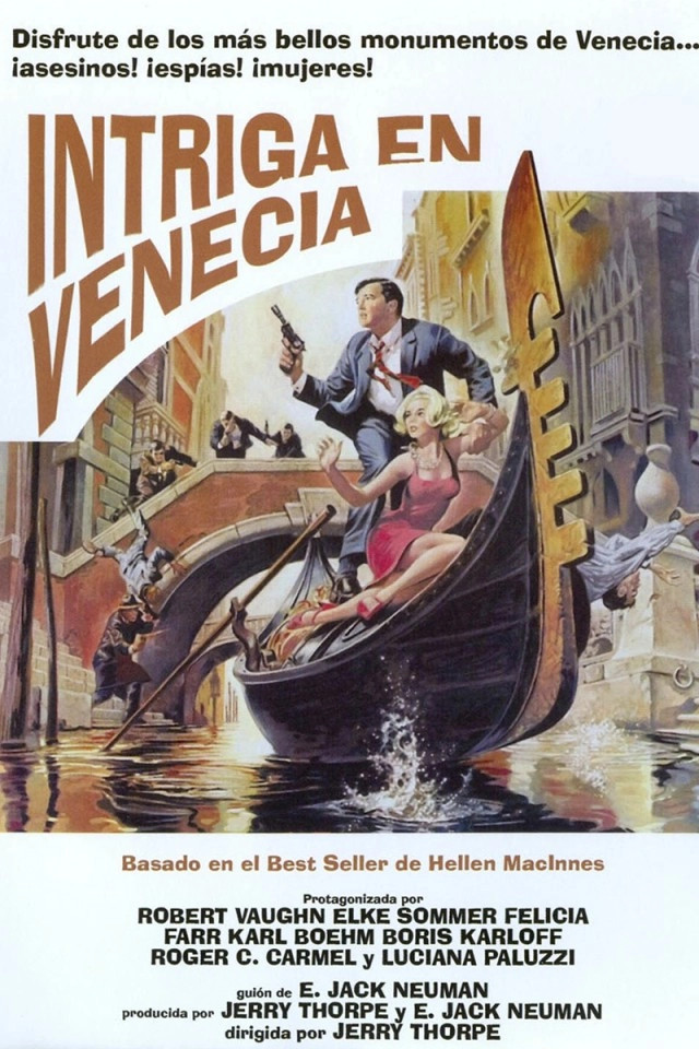 Intriga en Venecia - Carteles