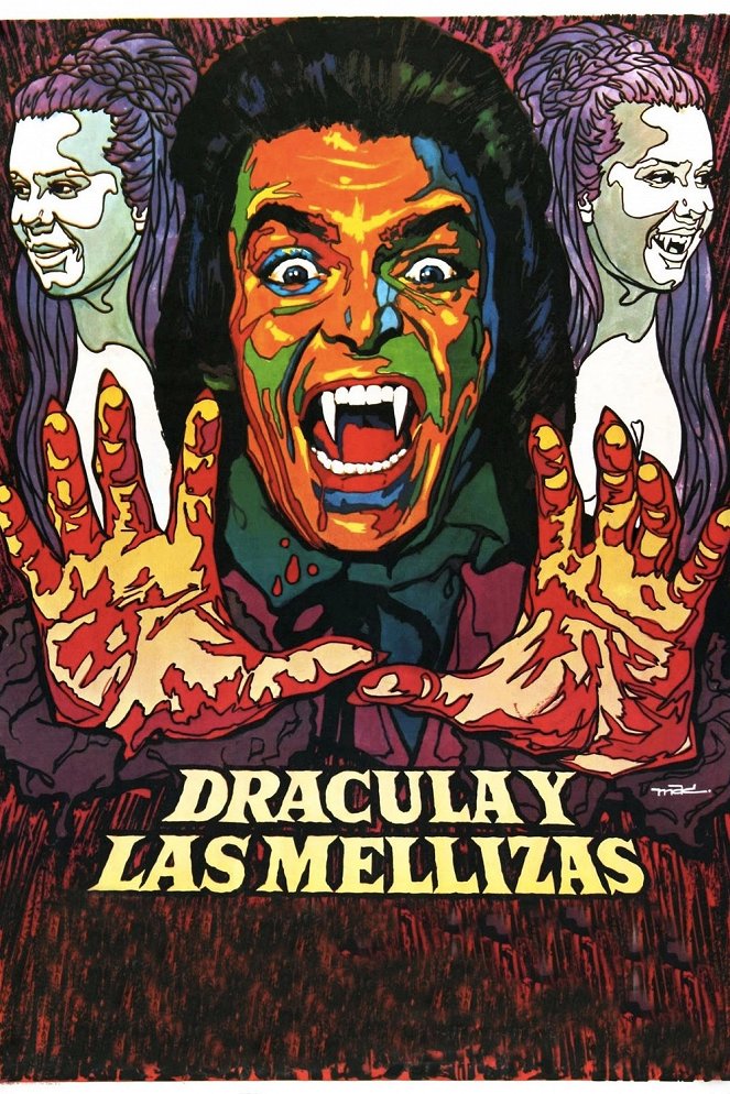 Drácula y las mellizas - Carteles