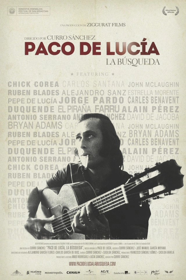 Paco de Lucía: La búsqueda - Plakátok