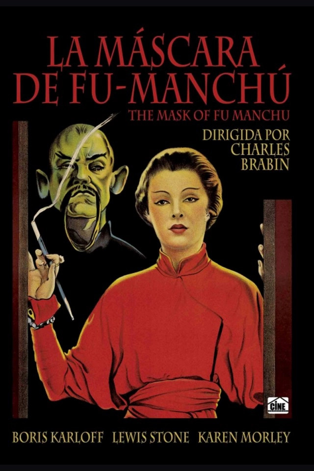 La máscara de Fu Manchú - Carteles