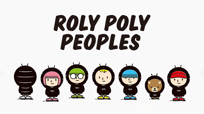 Roly Poly Peoples - Affiches