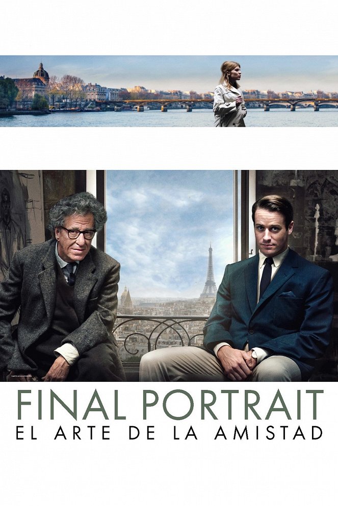 Final Portrait. El arte de la amistad - Carteles