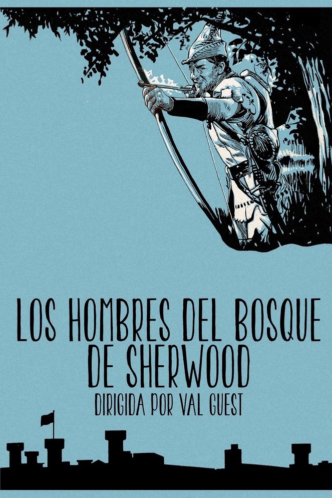 Los hombres del bosque de Sherwood - Carteles