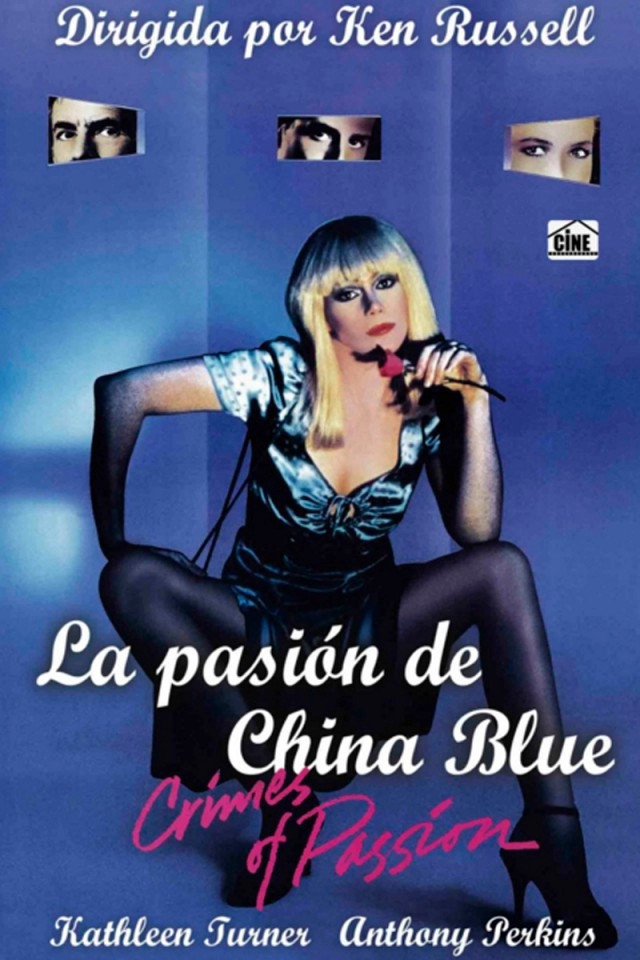 La pasión de China Blue - Carteles