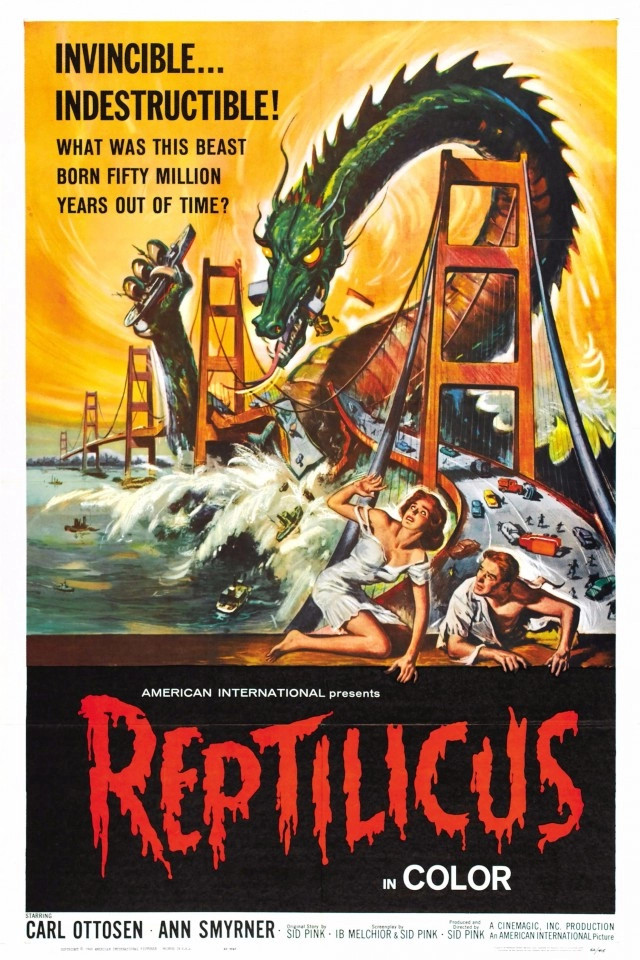 Reptilicus - Carteles