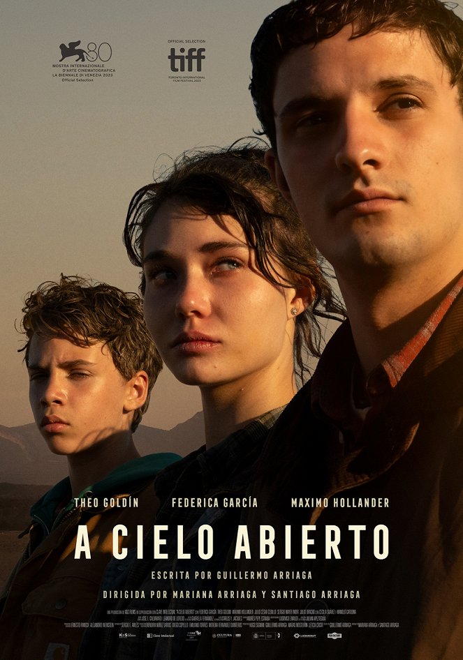 A cielo abierto - Affiches