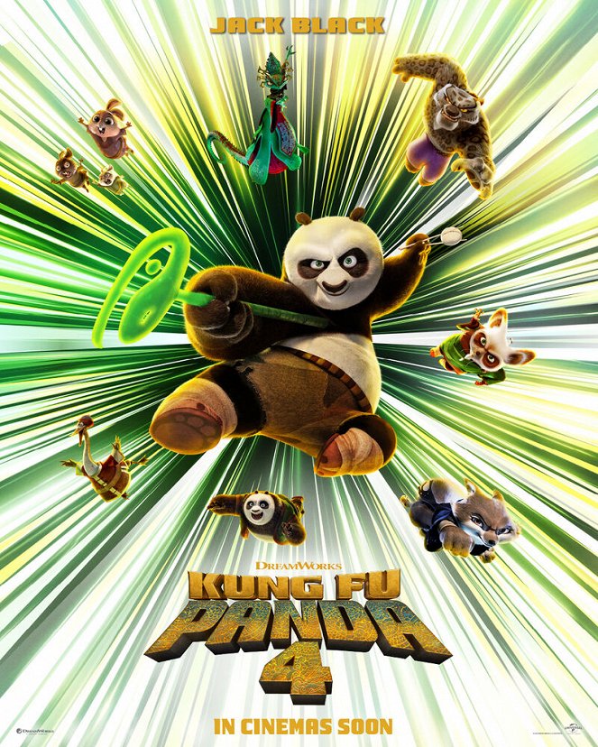 Kung Fu Panda 4 - Julisteet