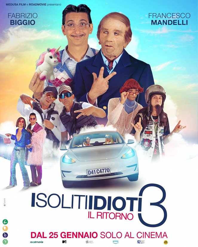 I soliti idioti 3 - Il ritorno - Plakate