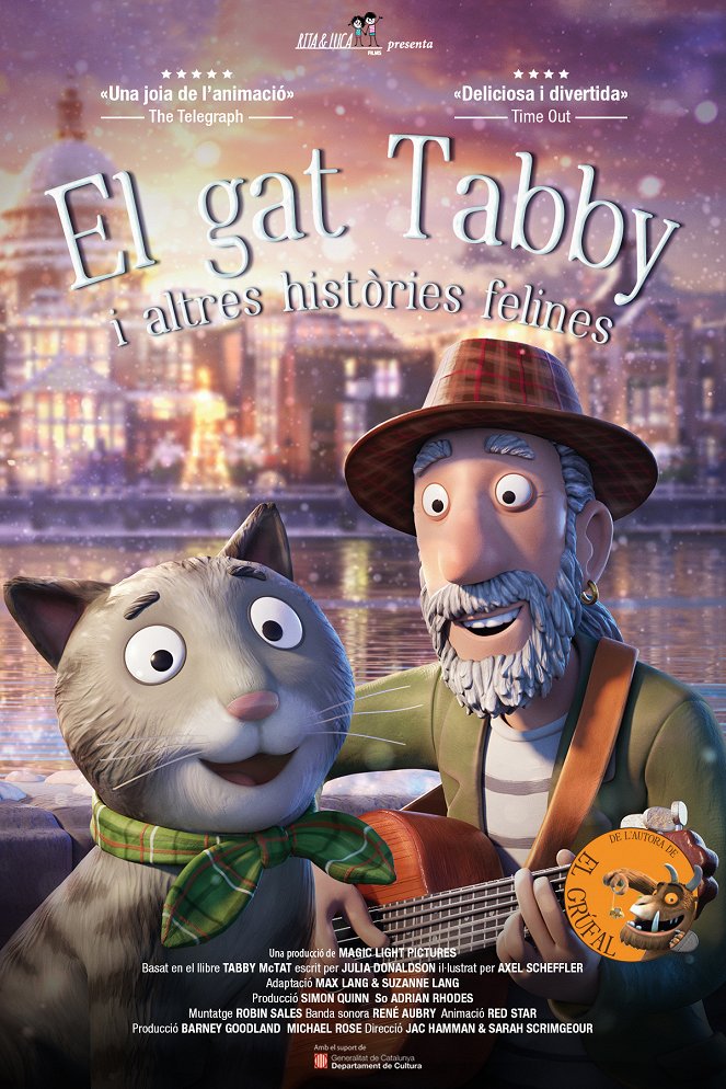 El gato Tabby y otras historias felinas - Plagáty