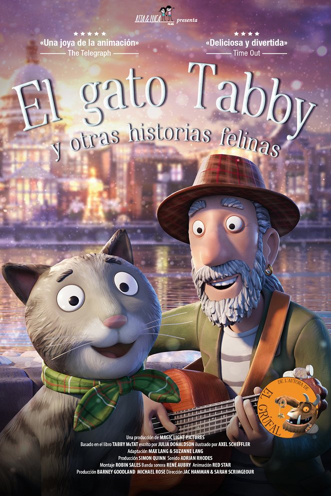 El gato Tabby y otras historias felinas - Plagáty