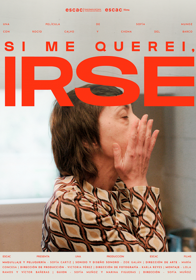 Si me querei, irse - Posters