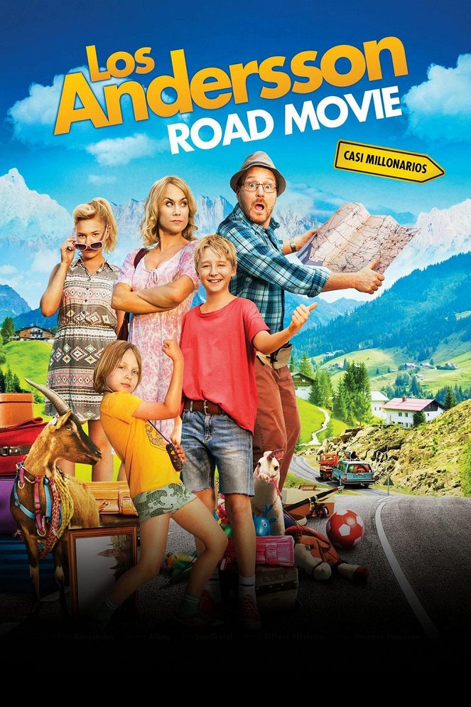 Los andersson Road Movie - Carteles