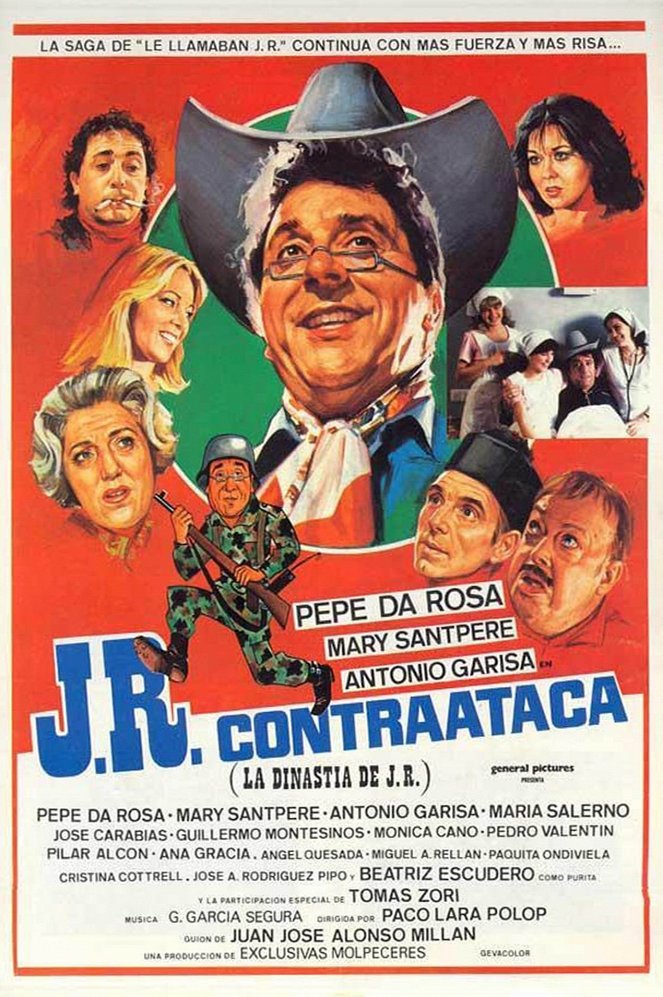 J.R. contraataca - Carteles