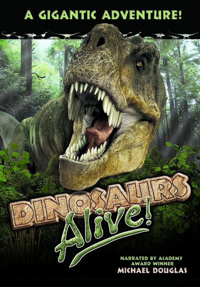 Dinosaurier Live 3D - Fossilien zum Leben erweckt - Plakate