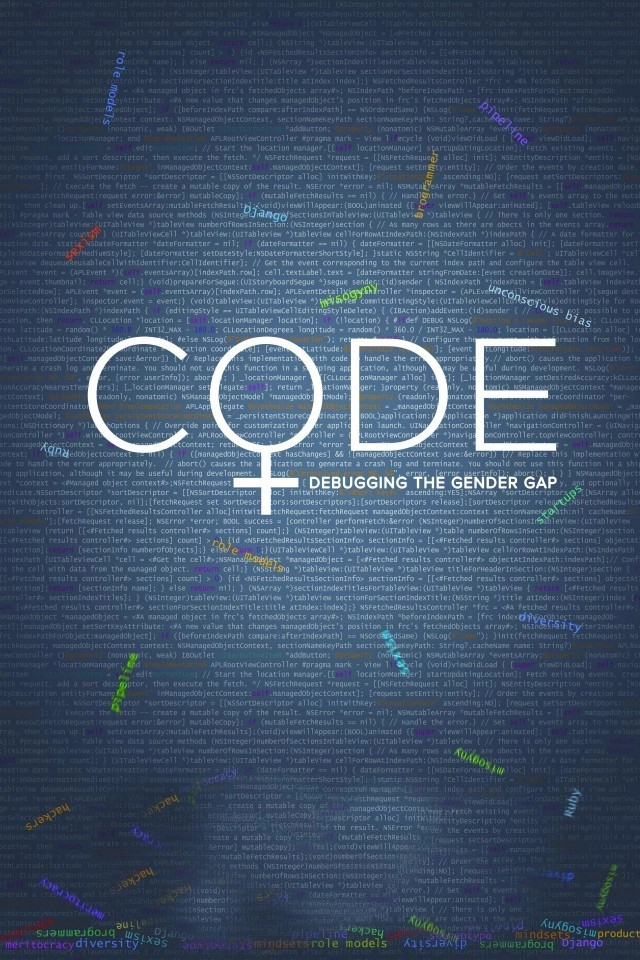 CODE: Debugging the Gender Gap - Affiches