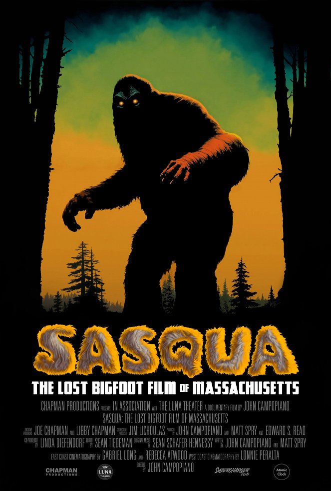 Sasqua: The Lost Bigfoot Film of Massachusetts - Affiches