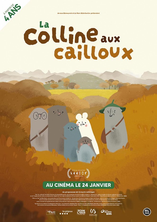 La Colline aux cailloux - Plakaty