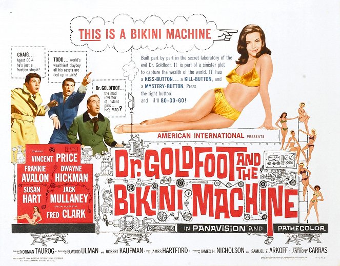 Dr. Goldfoot and the Bikini Machine - Plakátok