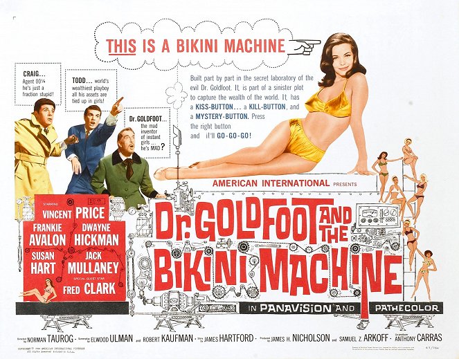 Dr. Goldfoot and the Bikini Machine - Plakate