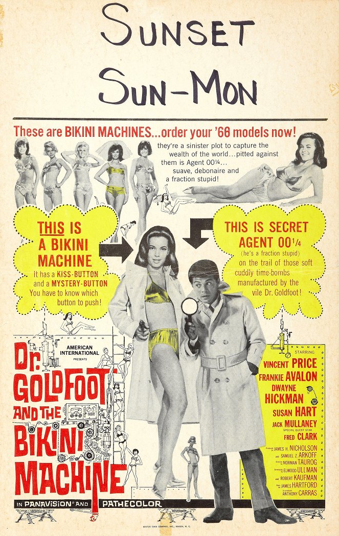 Dr. Goldfoot and the Bikini Machine - Cartazes