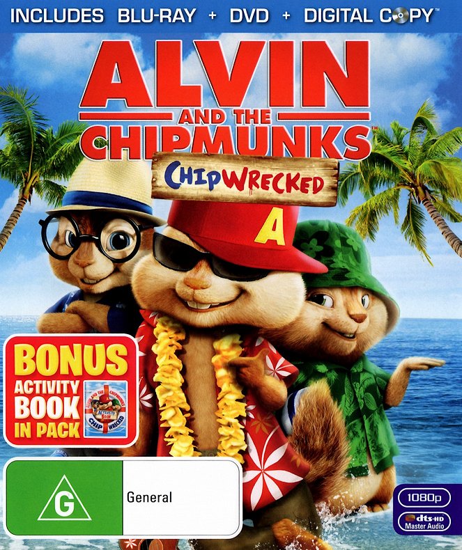 Alvin and the Chipmunks: Chipwrecked - Posters