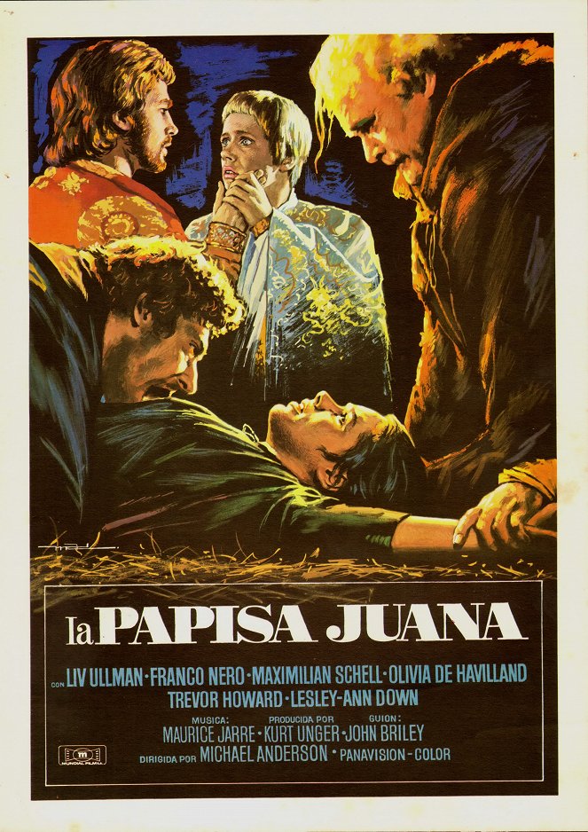 La papisa Juana - Carteles