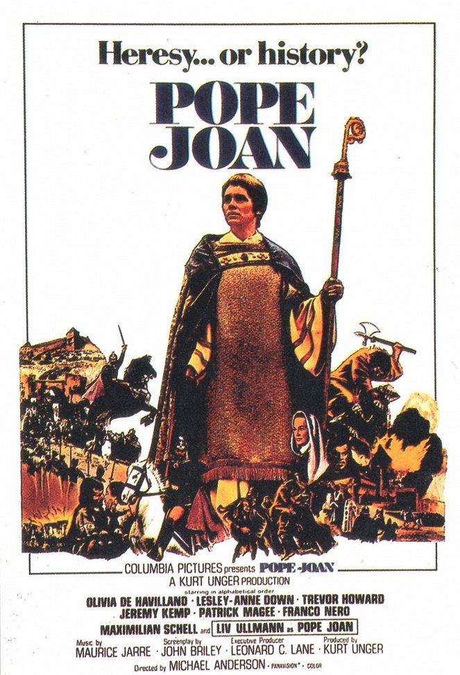 Papežka Jana - Plakáty