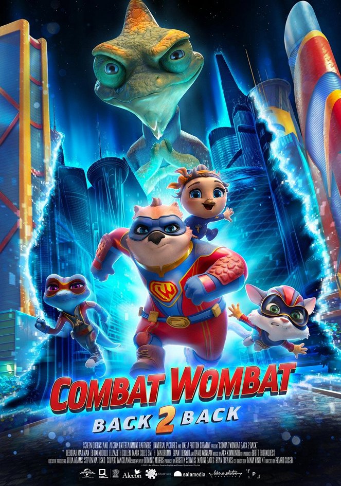 Combat Wombat: Back 2 Back - Affiches