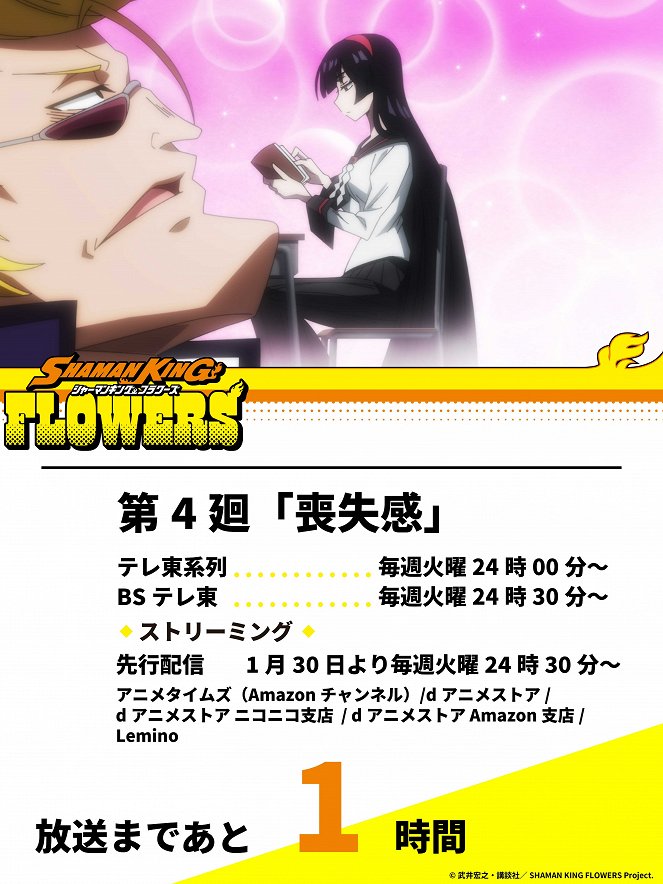 Shaman King: Flowers - Soushitsukan - Plakátok
