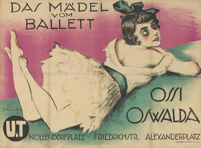 Das Mädel vom Ballet - Plakátok